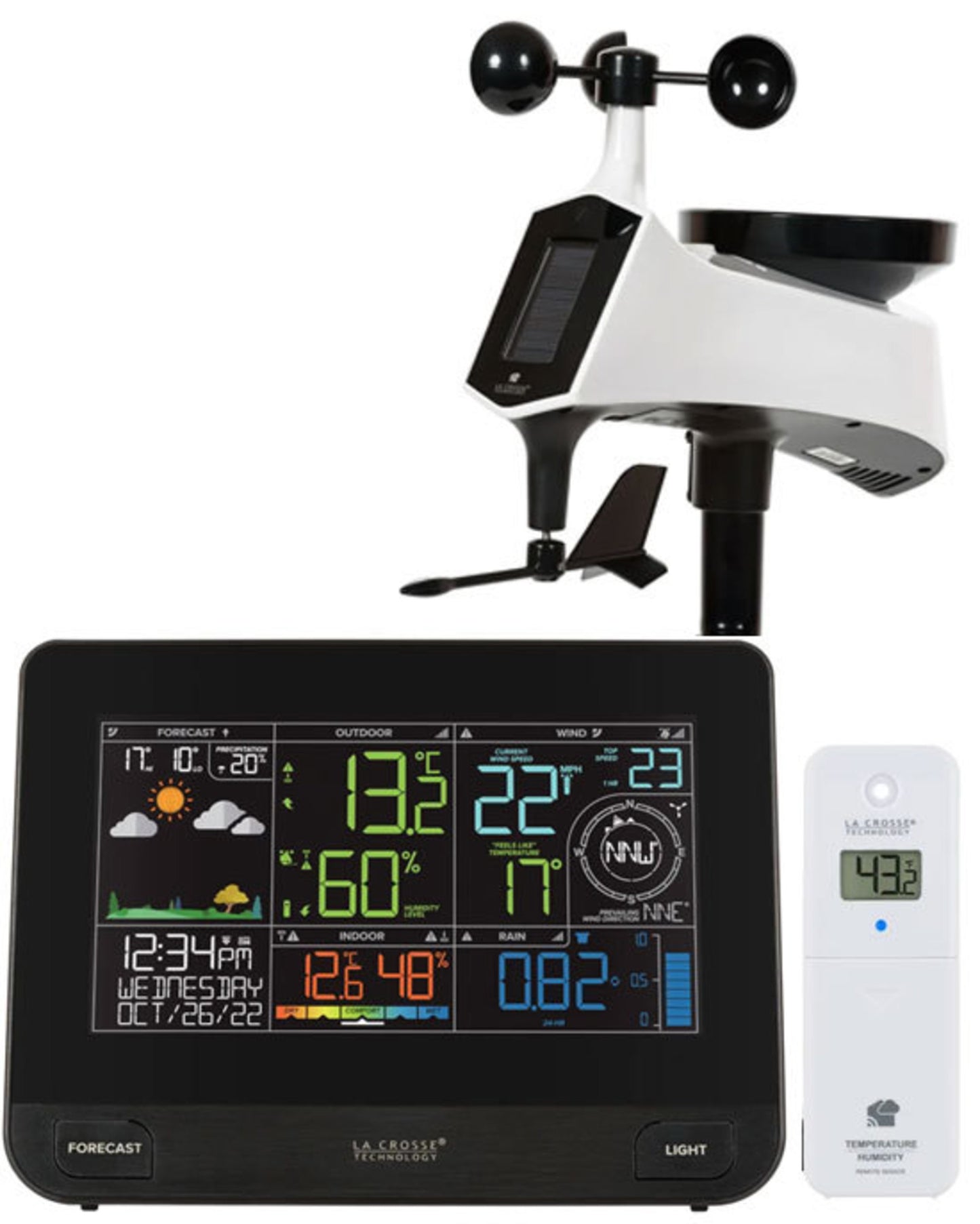 V42-PRO-AU La Crosse Professional WIFI Complete Weather Station