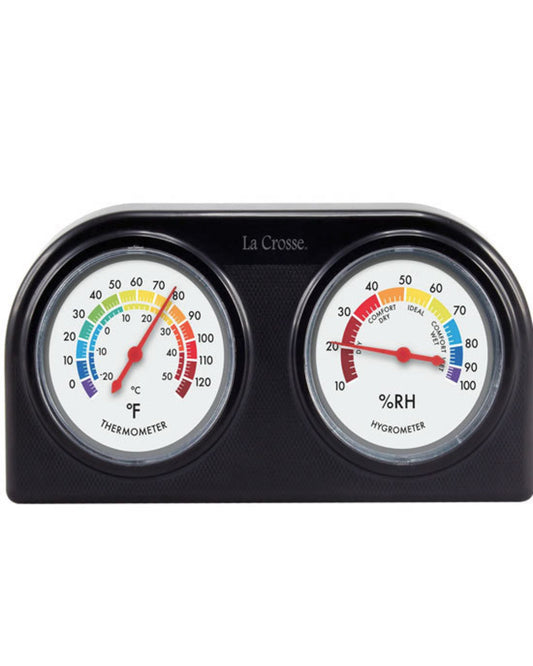 104-288 La Crosse Indoor Temperature and Humidity Gauge