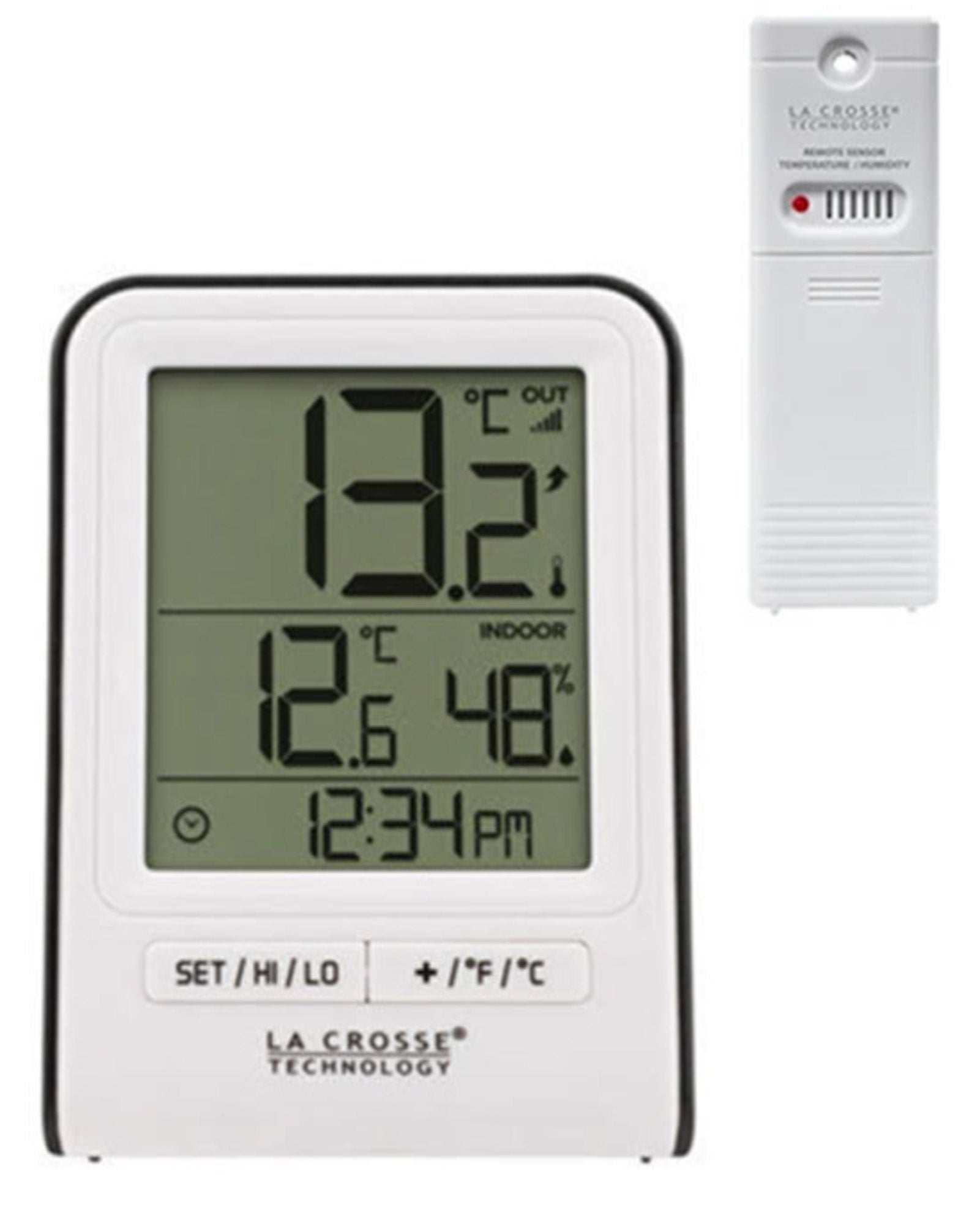 308-1409WTv4 La Crosse Wireless Temperature Humidity Thermometer