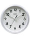 403-310 La Crosse 25cm Wall Clock with Glowing Hands