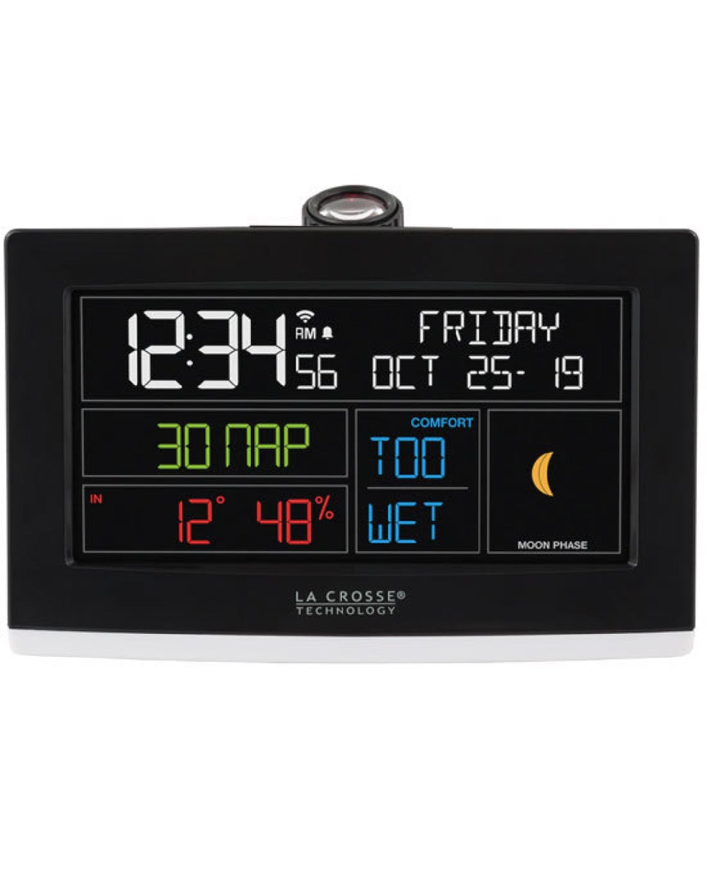 C82929 La Crosse WIFI Projection Alarm Clock