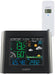 A La Crosse Technology wireless weather station with a color display showing indoor and outdoor temperature, humidity, and weather forecast.