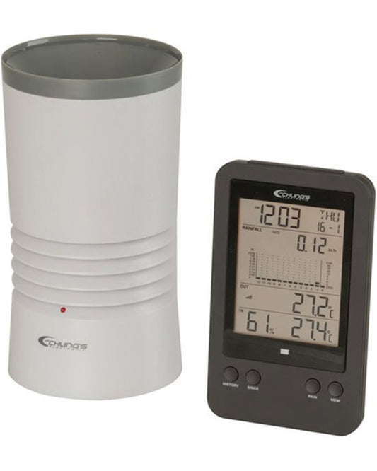XC0430 Digitech Digital Rain Gauge with Temp & Humidity sensors