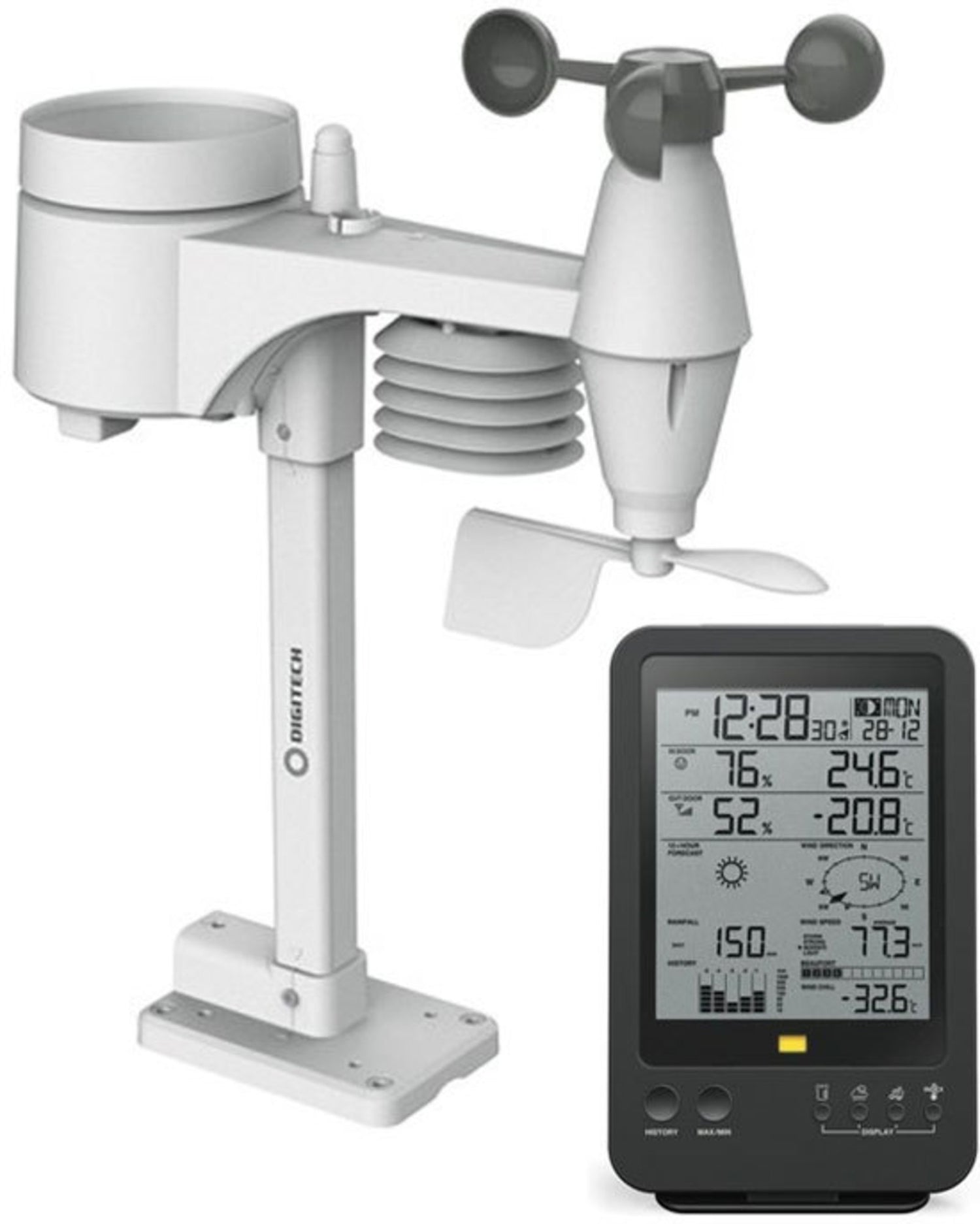 XC0432 Digitech Wireless 5-in-1 Weather Station