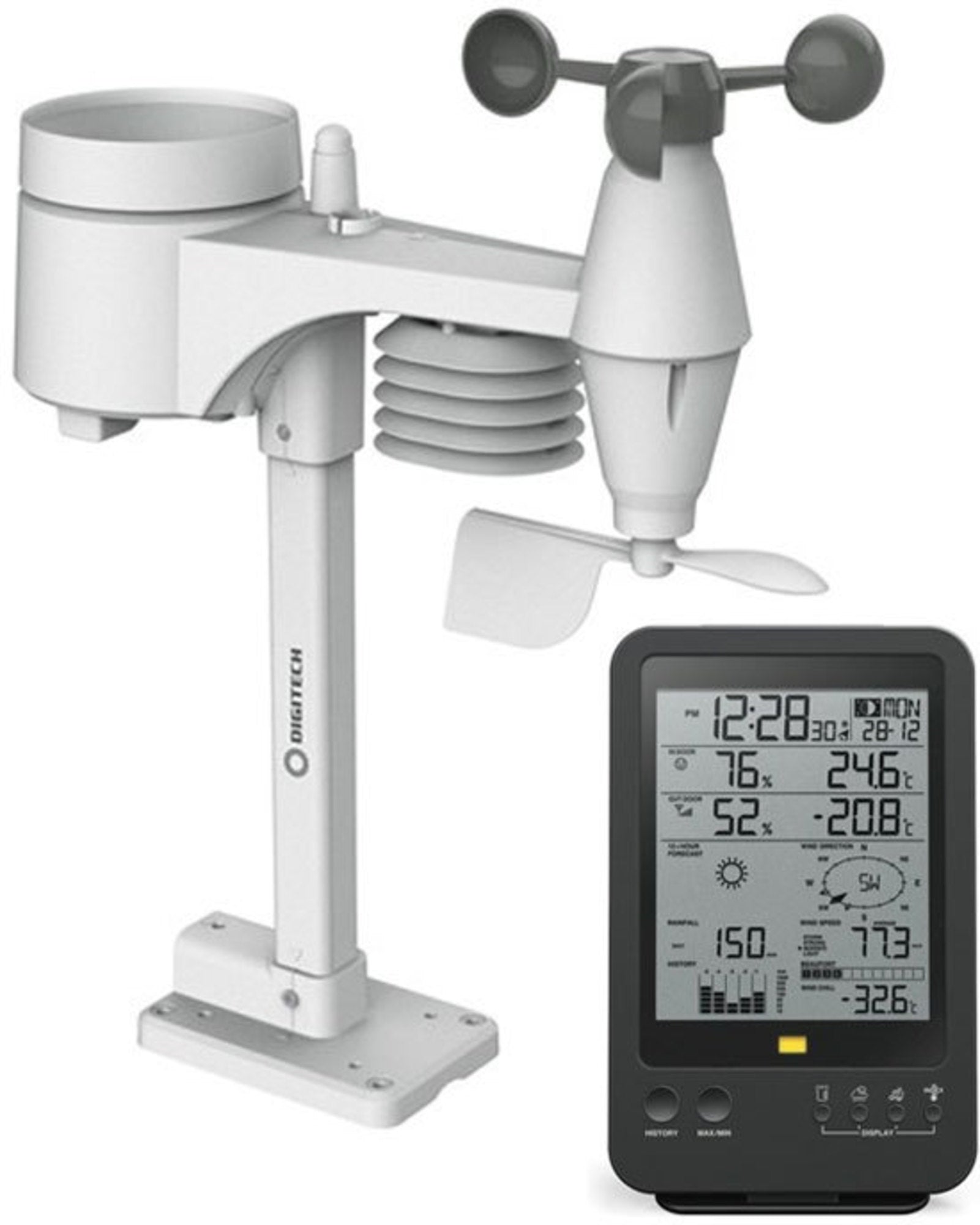 XC0432 Digitech Wireless 5-in-1 Weather Station